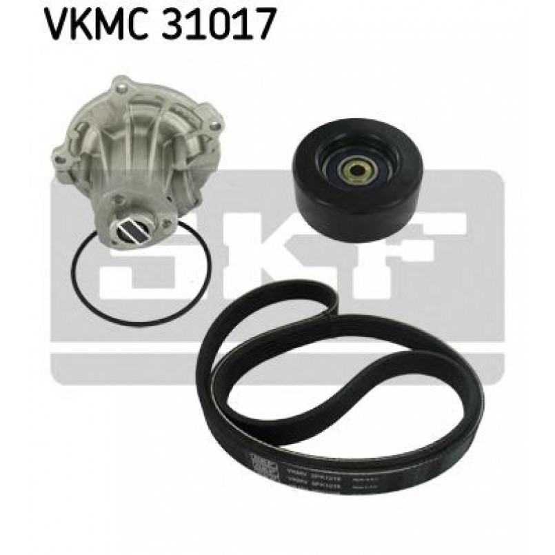 VKMC 31017 SKF - Насос охолоджуючої рідини + комплект зубчатого ремня